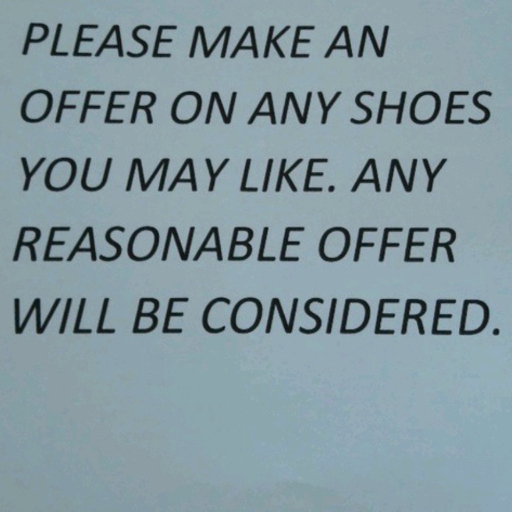 Shoe offer